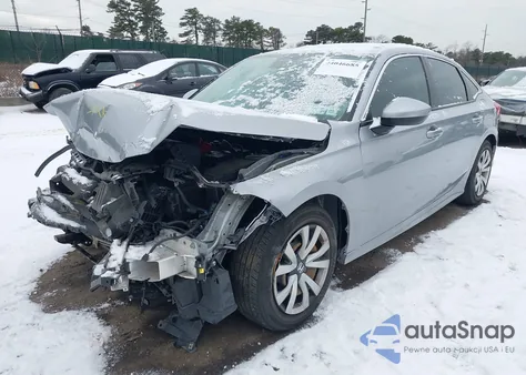 2022 Honda Civic Lx from USA, damaged, VIN 2HGFE2F22NH518163